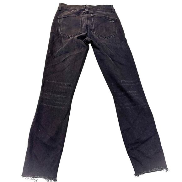 AYR The Chiller Black Denim Jeans Skinny Raw Hem Zip Fly Size 26 x 28 - Picture 3 of 9